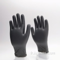 Gants noirs non médicaux en nitrile gants en nitrile jetables